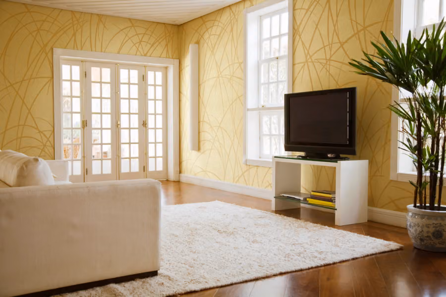 Victorum Wallpaper shown in an editorial setting
