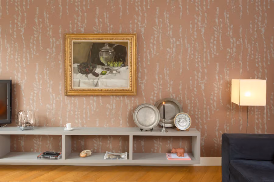 Vision Wallpaper shown in an editorial setting