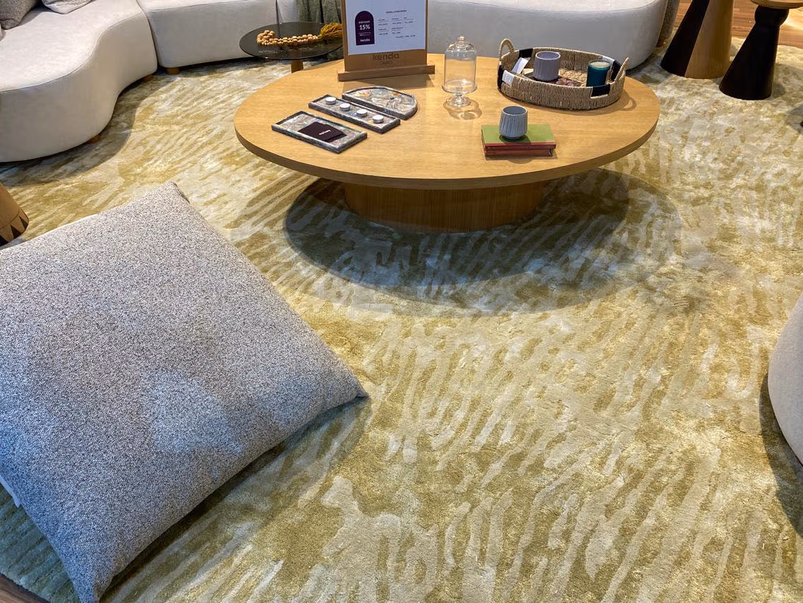 A ShopSeif rug in a lived-in interior